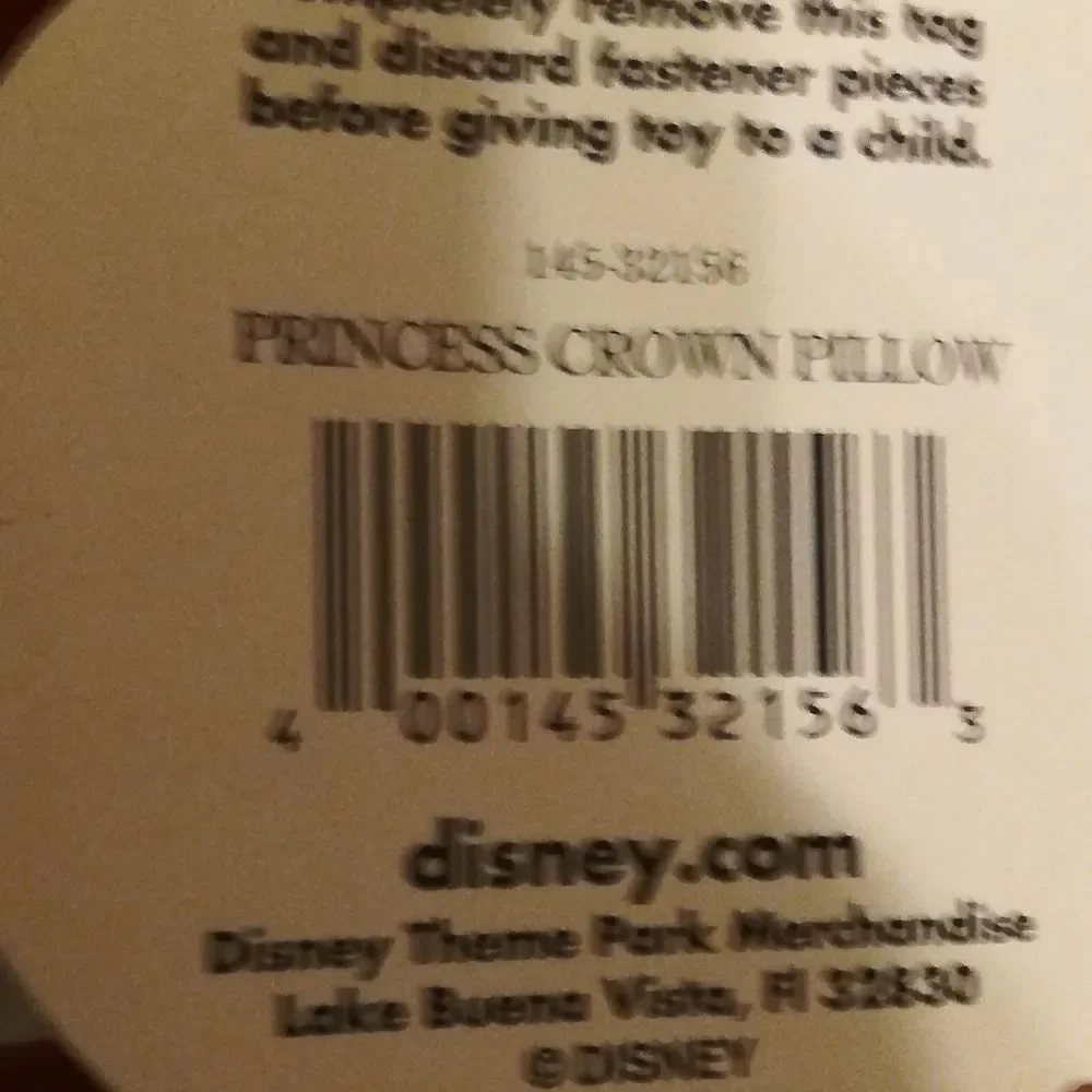 NWT Authentic Disney Theme Parks Princess Crown